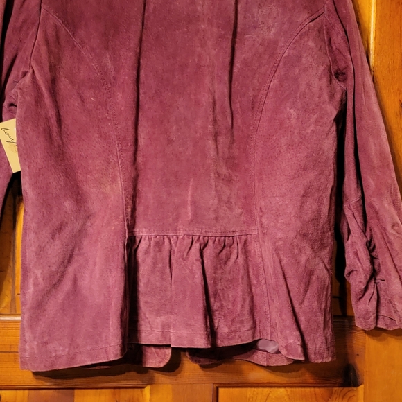 Live a Little XL New Leather jacket, Adorable!! - Picture 3 of 6